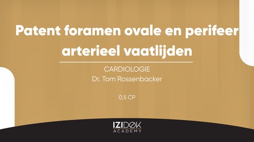 Patent Foramen Ovale en Perifeer arterieel vaatlijden