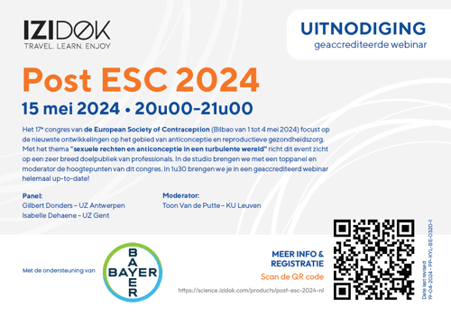 Webinar Post European Society of Contraception